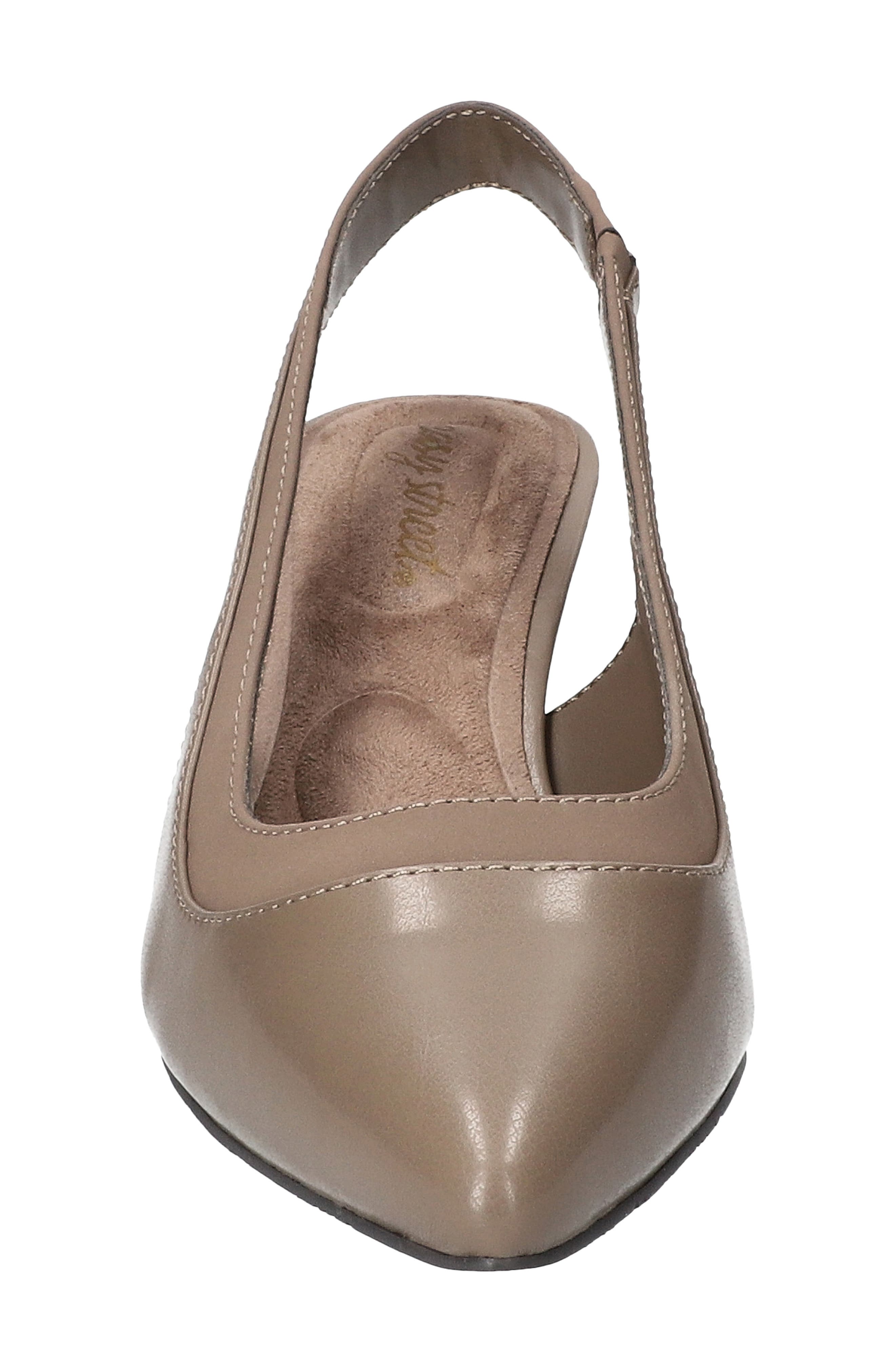 EASY STREET Dessa Slingback Pointed Toe Pump, Alternate, color, Taupe