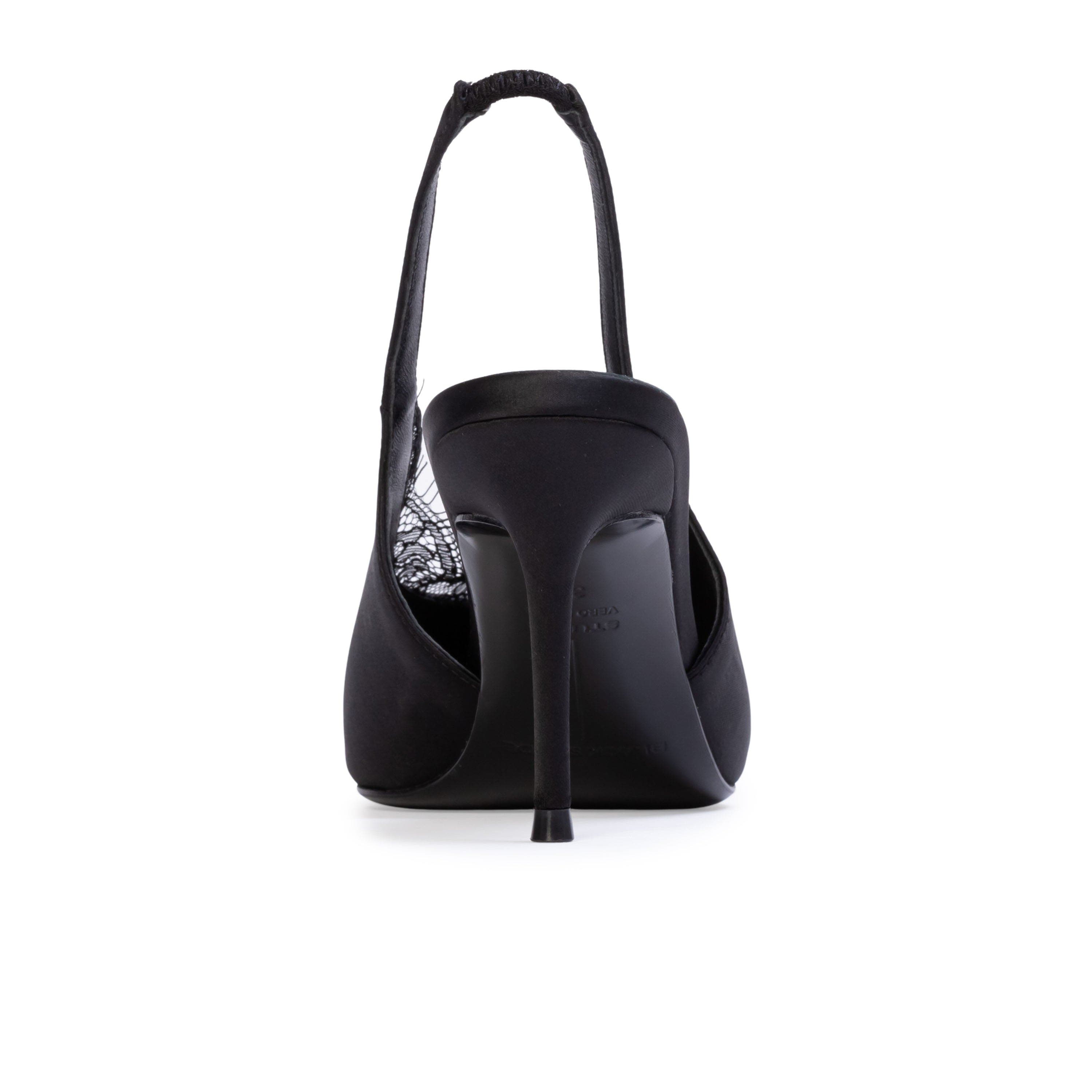 Royale 80 Pump, Alternate, color, Black Satin