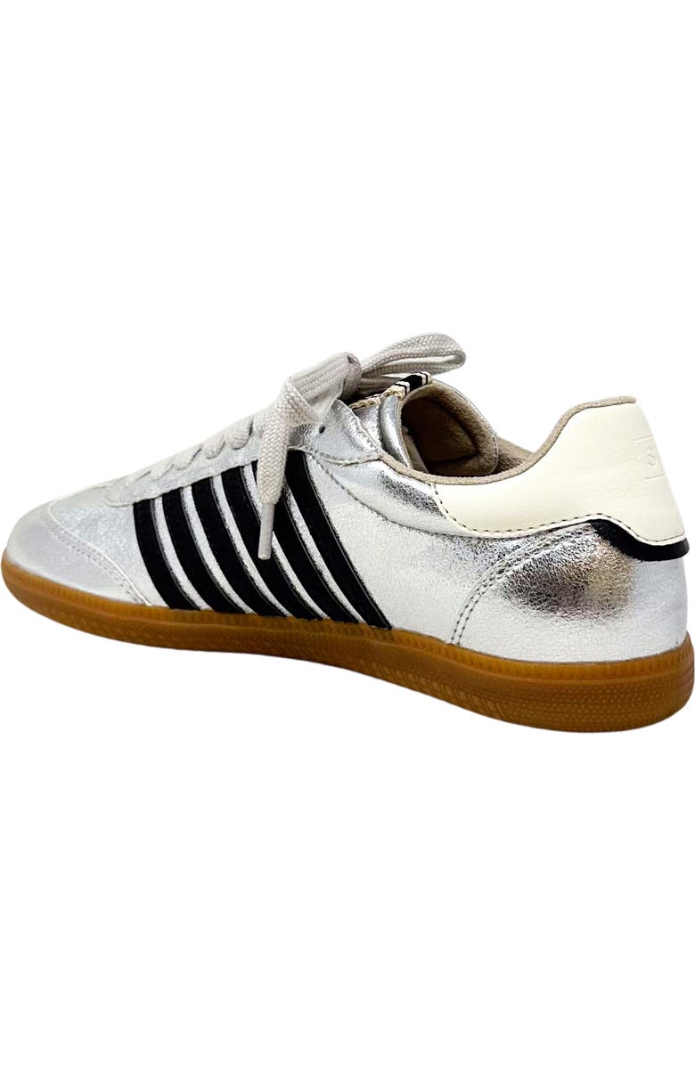 SHUSHOP Stevie Sneaker, Alternate, color, Silver