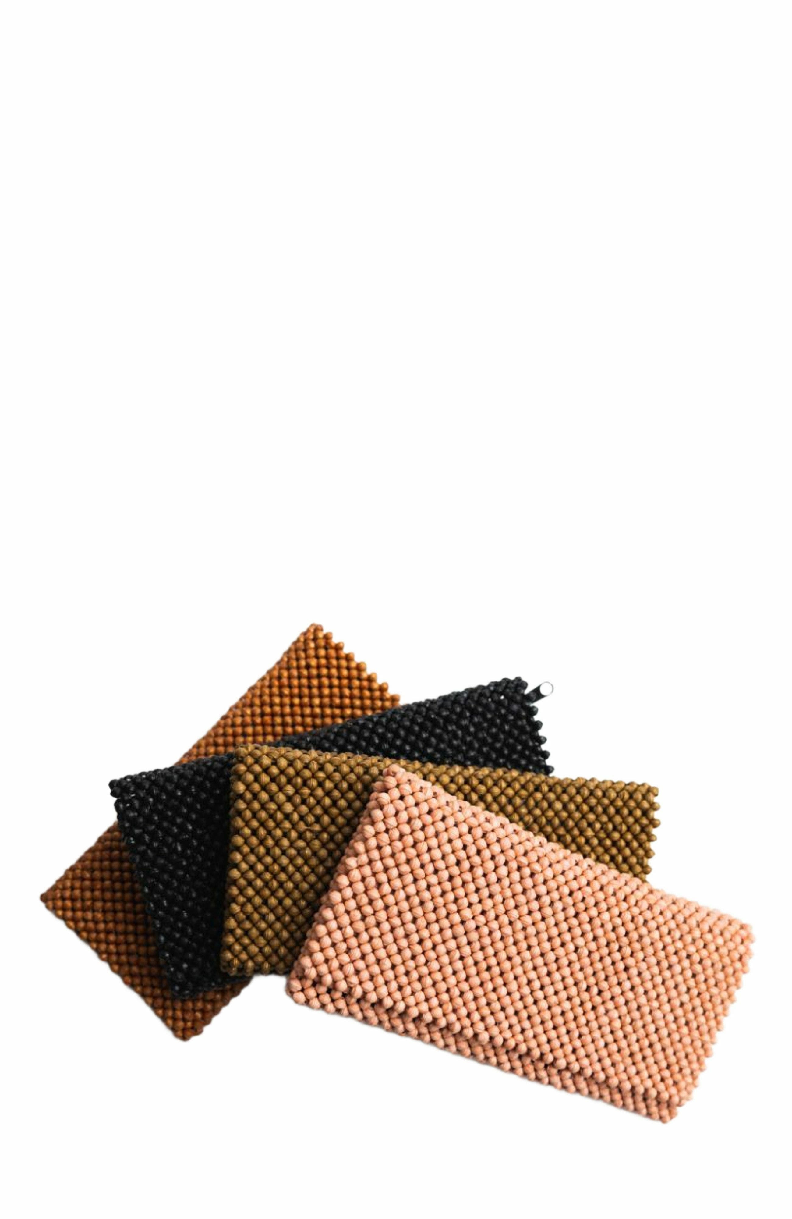 4Africa Paperbead Clutch, Alternate, color, Light Brown