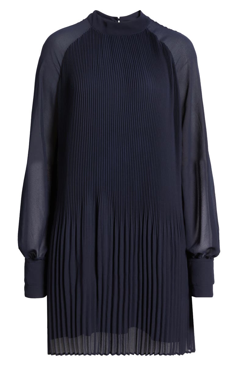 BOSS Dolumi Long Sleeve Shift Dress, Alternate, color, 