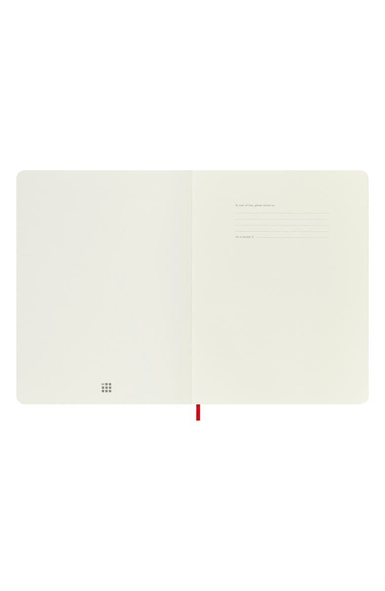 Moleskine Extra Large Soft Cover Notebook, Alternate, color, Red