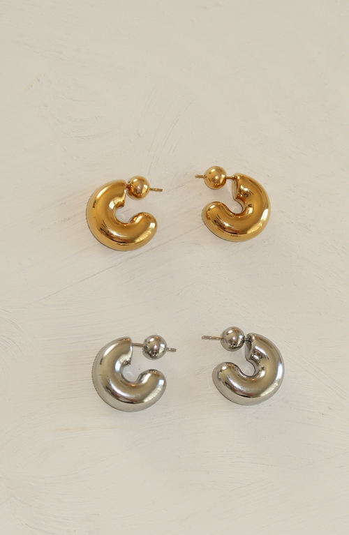 Joiana Jewelry The Perfect Hoops Earrings In Silver