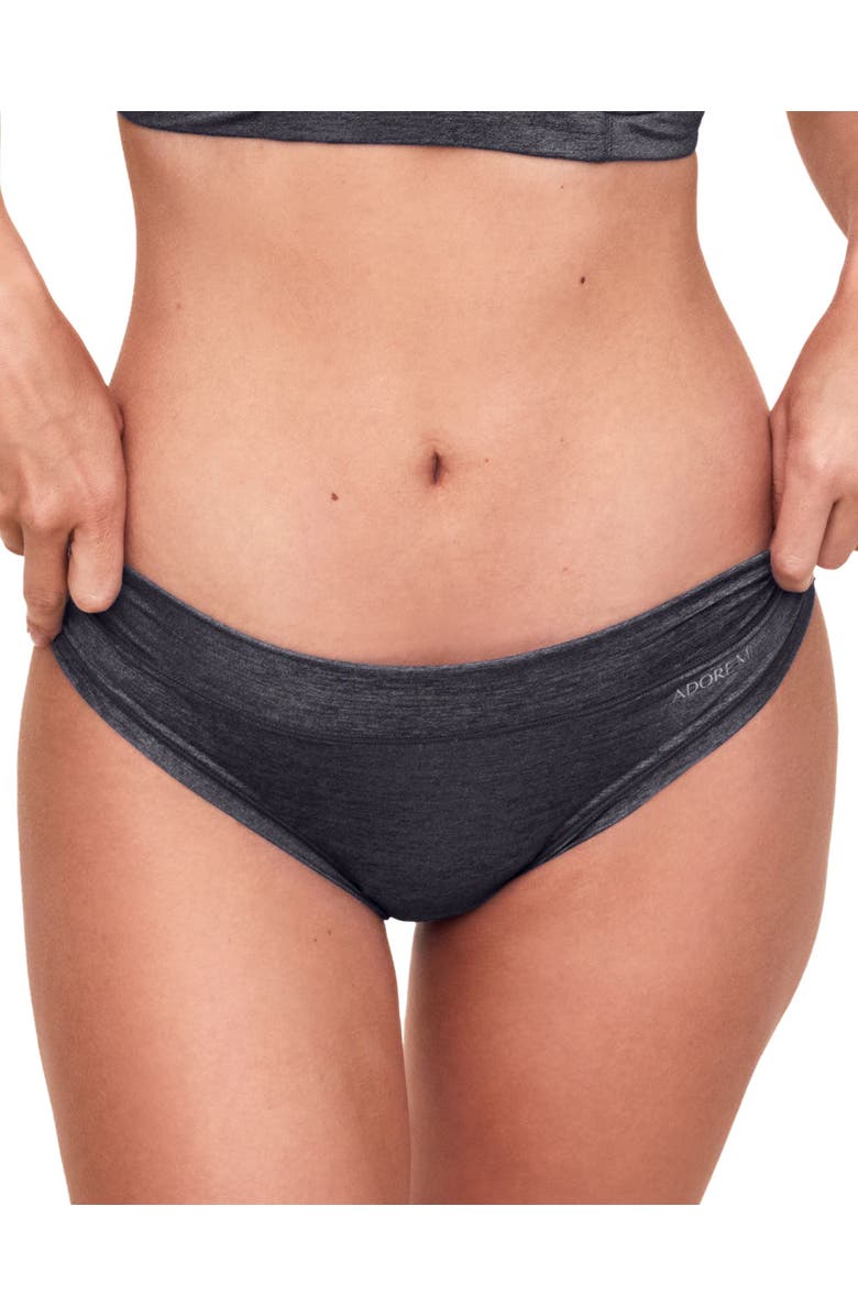 Adore Me Helynn Bikini Panties, Main, color, Grey