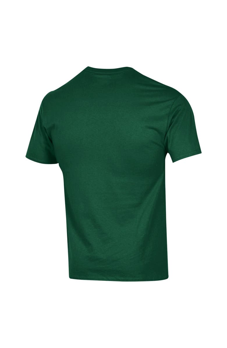 Champion Men's Champion Green Michigan State Spartans Basketball Icon T-Shirt, Alternate, color, 