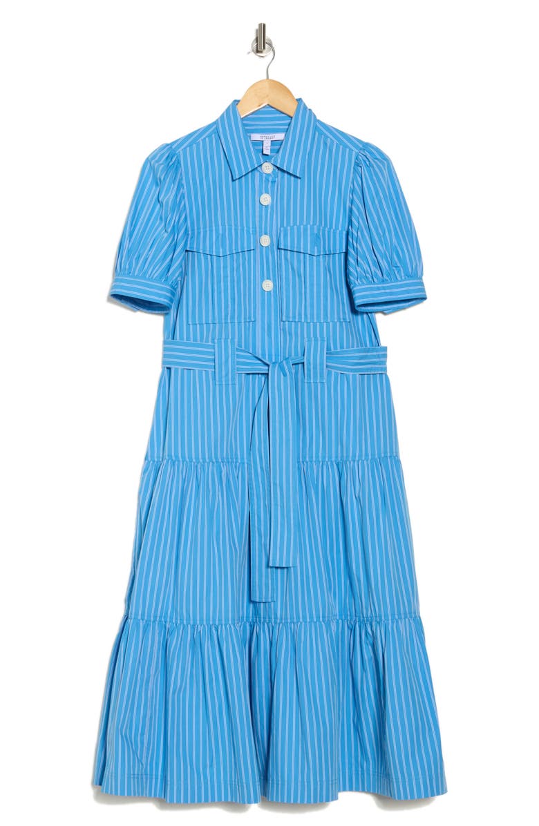 Derek Lam 10 Crosby Buffy Cotton Utility Shirtdress, Alternate, color,