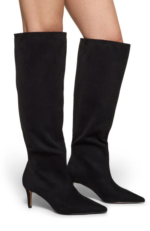 Aldo Kaylynn Pointed Toe Knee High Boot In Black