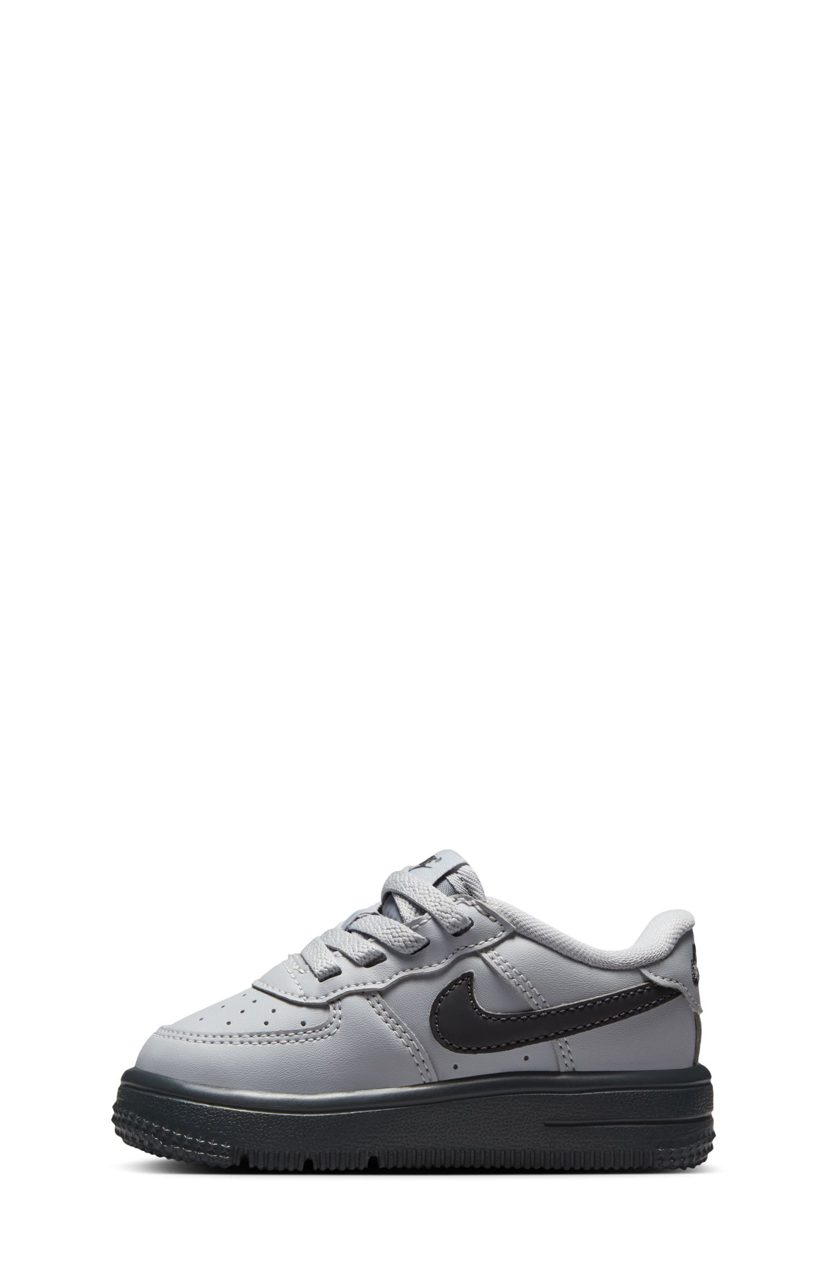 Nike Force 1 Easy On Sneaker, Alternate, color, Wolf Grey/ Dark Sky Grey