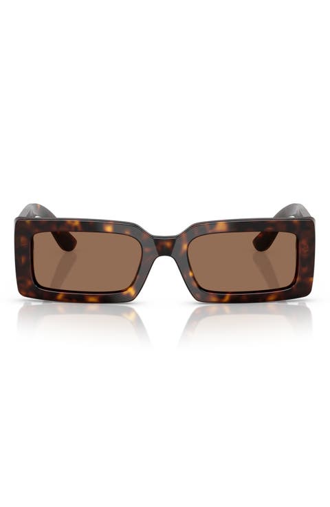 53mm Rectangular Sunglasses