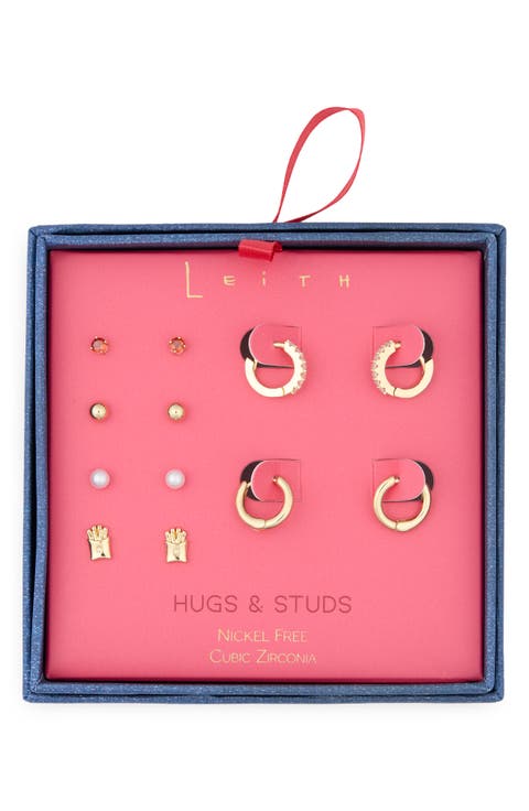 6-Pack Fries Assorted Earrings Set