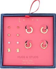 Leith 6-Pack Fries Assorted Earrings Set