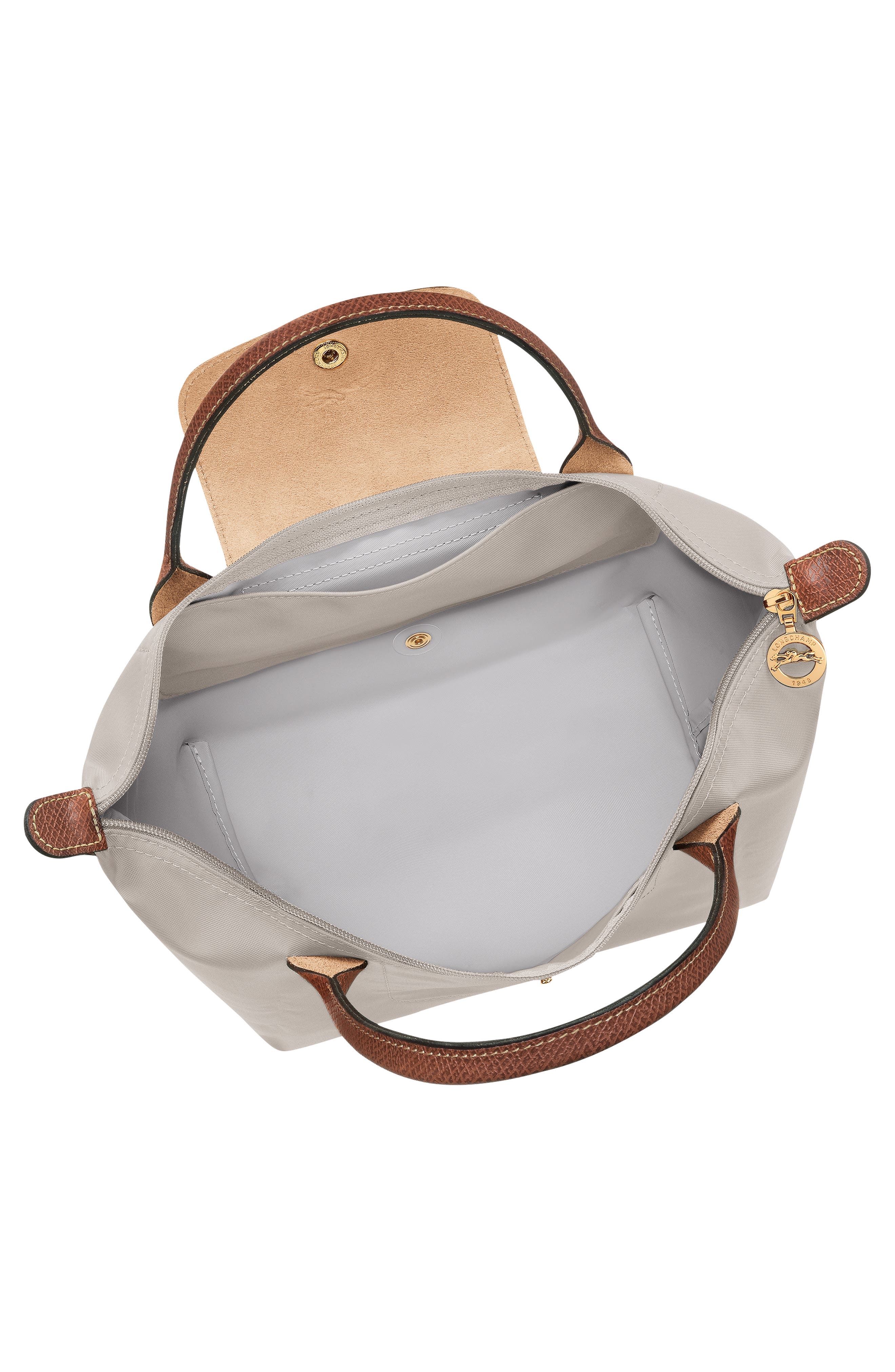 Longchamp Small Le Pliage Original Top Handle Bag, Alternate, color, Pebble