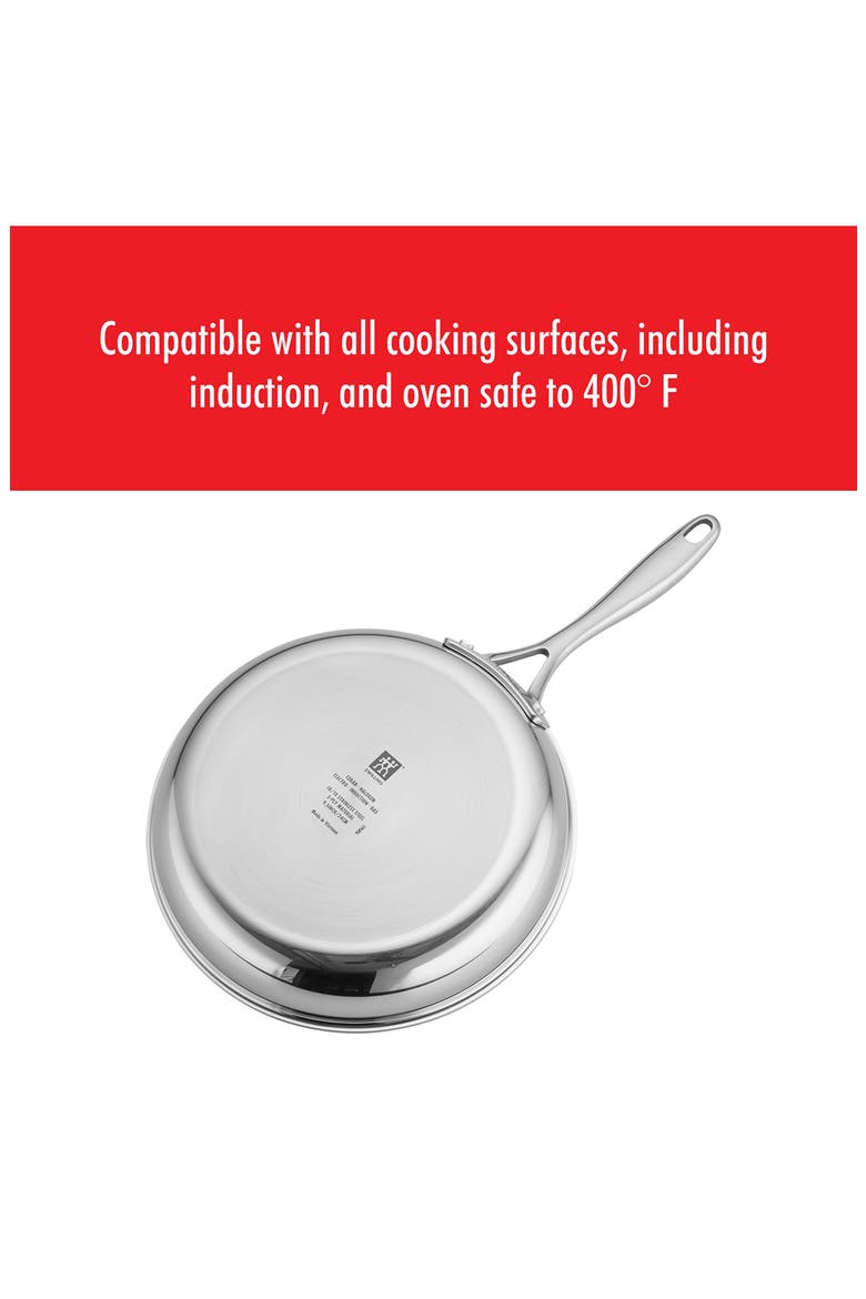 Clad CFX 10-Piece Nonstick Cookware Set, Alternate, color, STAINLESS STEEL