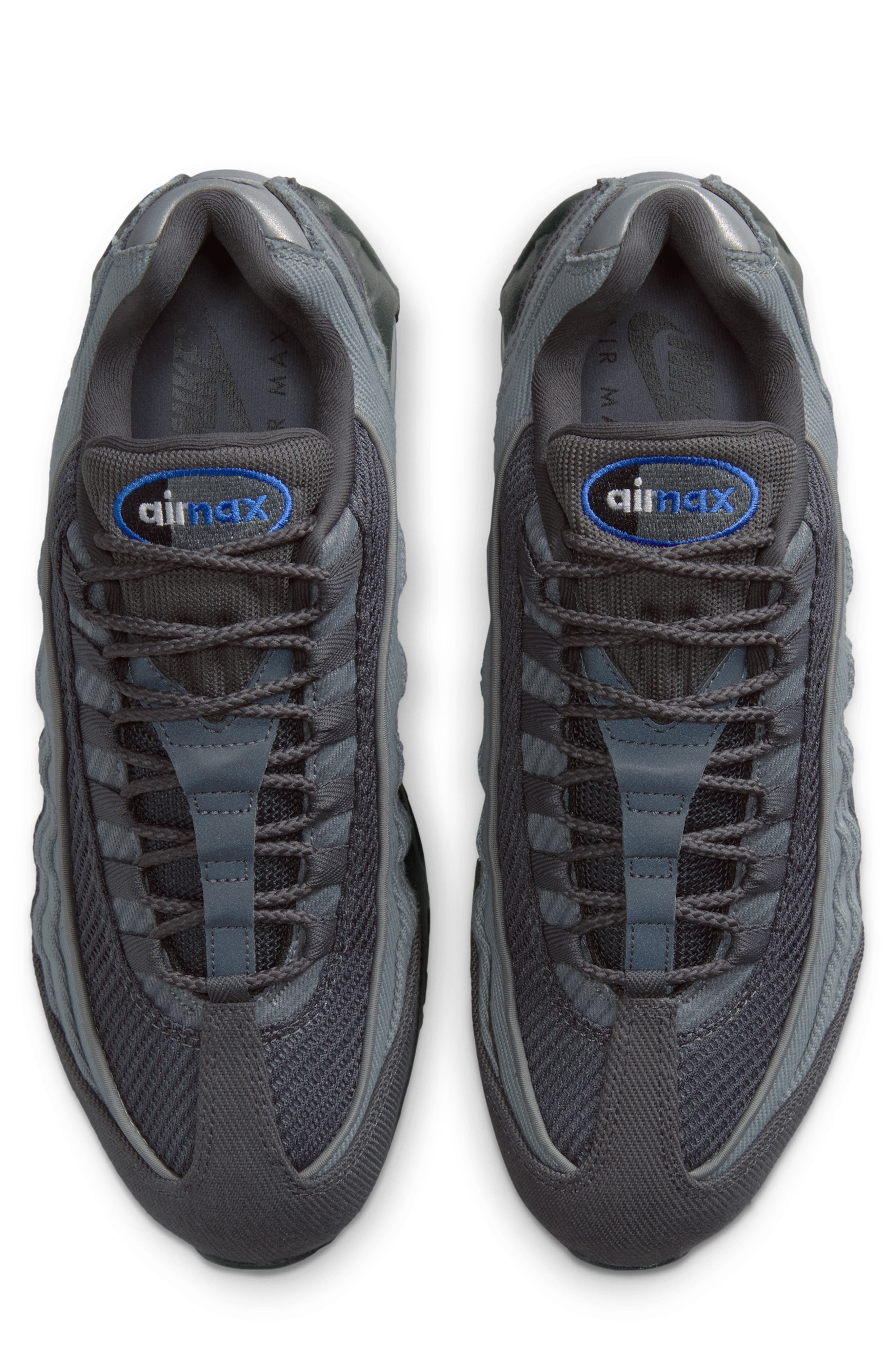 Air Max 95 Big Bubble Sneaker, Alternate, color, SMOKE GREY/ ANTHRACITE/ BLACK