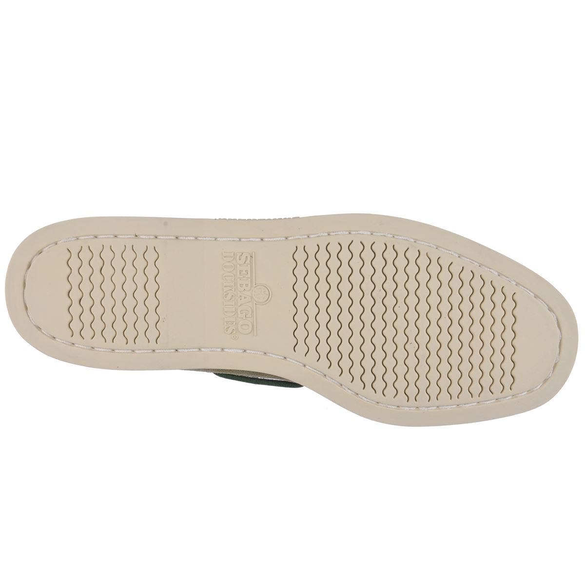 Sebago Portland Roughout Boat Shoes, Alternate, color, Green Military