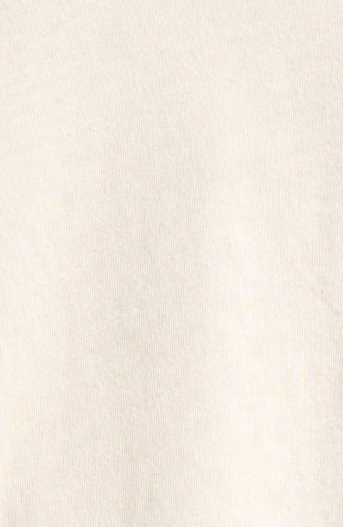 Nordstrom Kids' Flutter Sleeve Cotton T-shirt In Ivory Egret