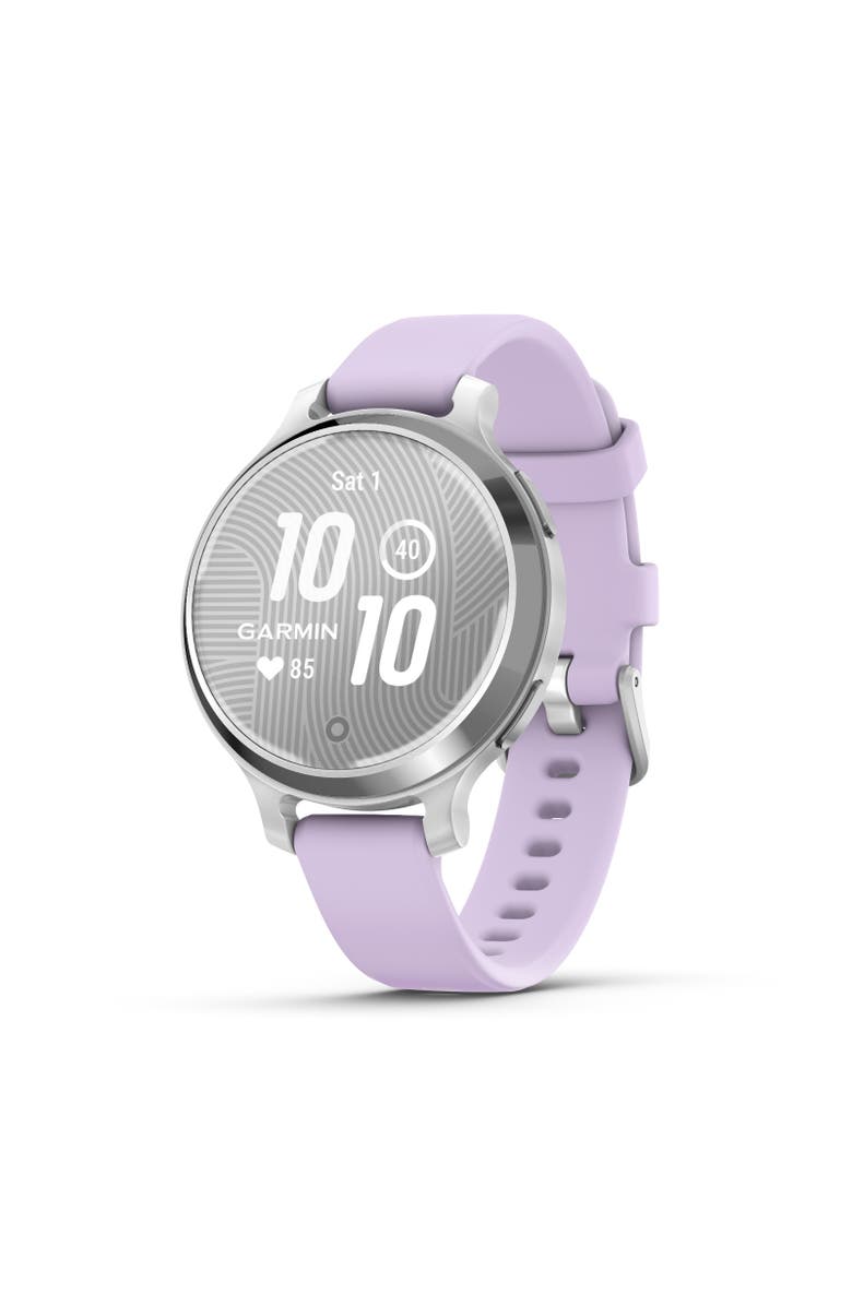 Garmin Lily 2 Active, Women's GPS Smartwatch, Main, color, Silver, Purple Jasmine