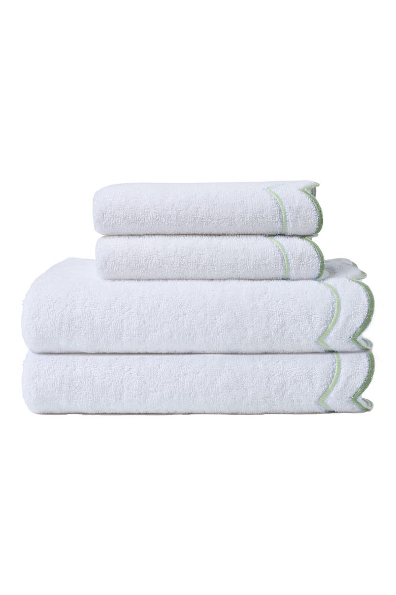 Scallop 4-Piece Towel Set video