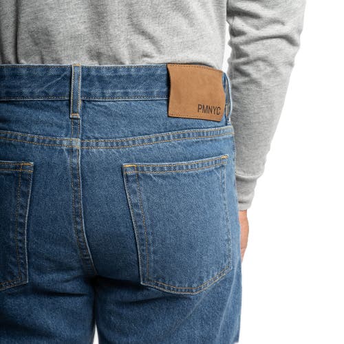 Peter Manning Pmnyc Jeans Standard Fit In Original Blue - Short