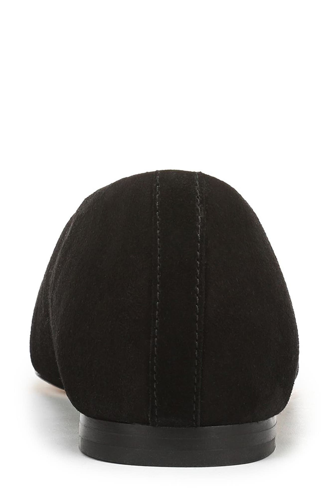 Vince Brodi Flat, Alternate, color, Black Suede