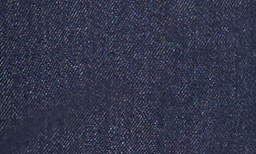 Cece Rhinestone Bow Detail High Waist Crop Flare Jeans In Blue