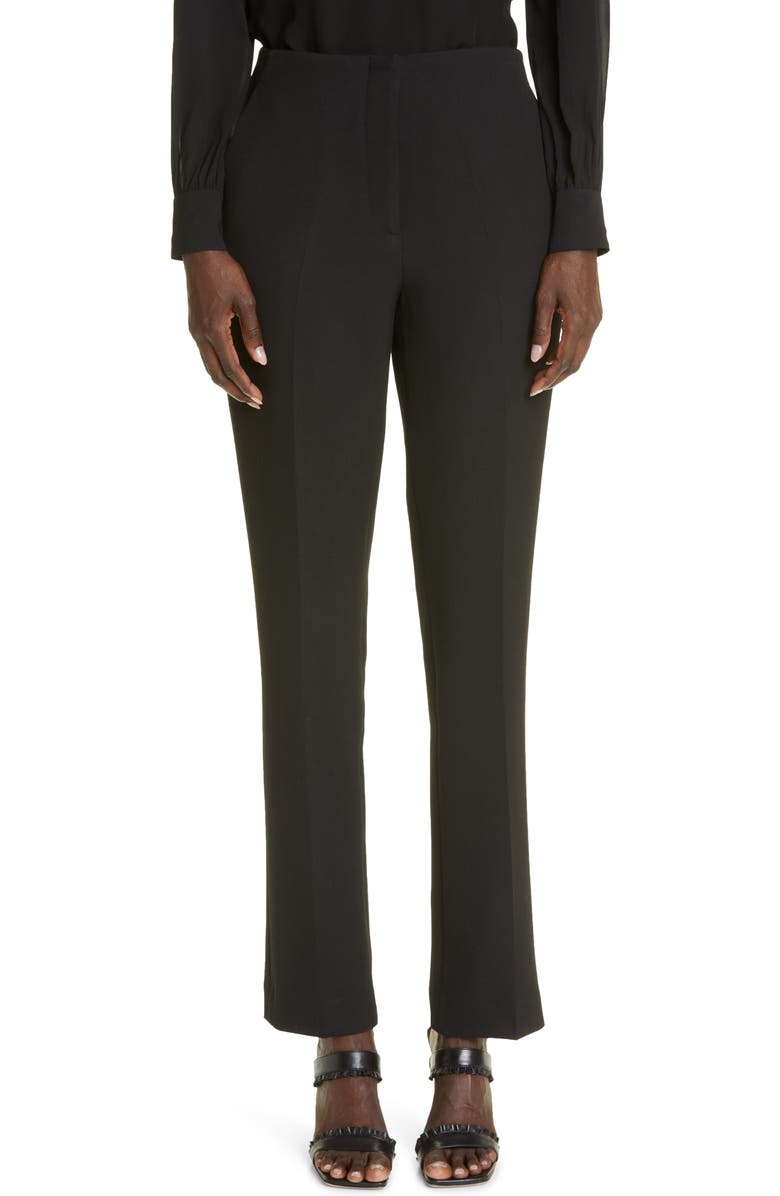 ST. JOHN Michelle Stretch Crepe Slim Leg Pants, Main, color,
