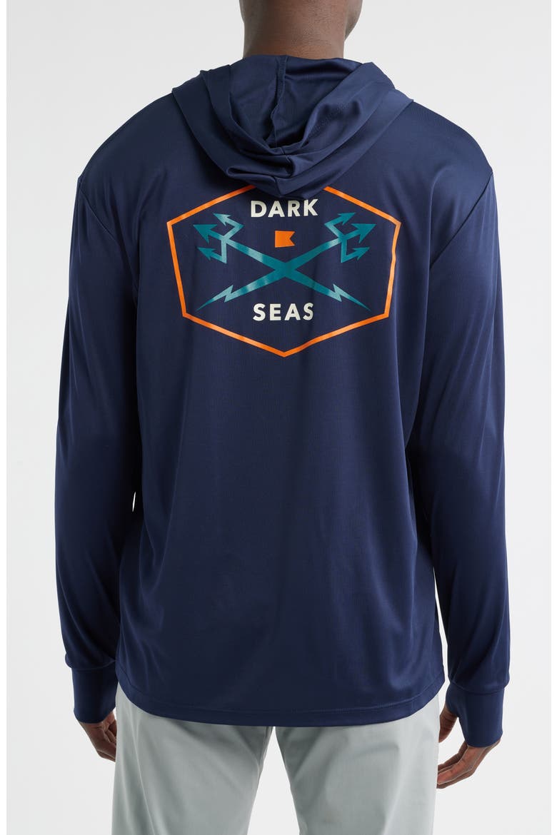 Progressive UPF Hooded Long Sleeve T-Shirt, Alternate, color, NAVY