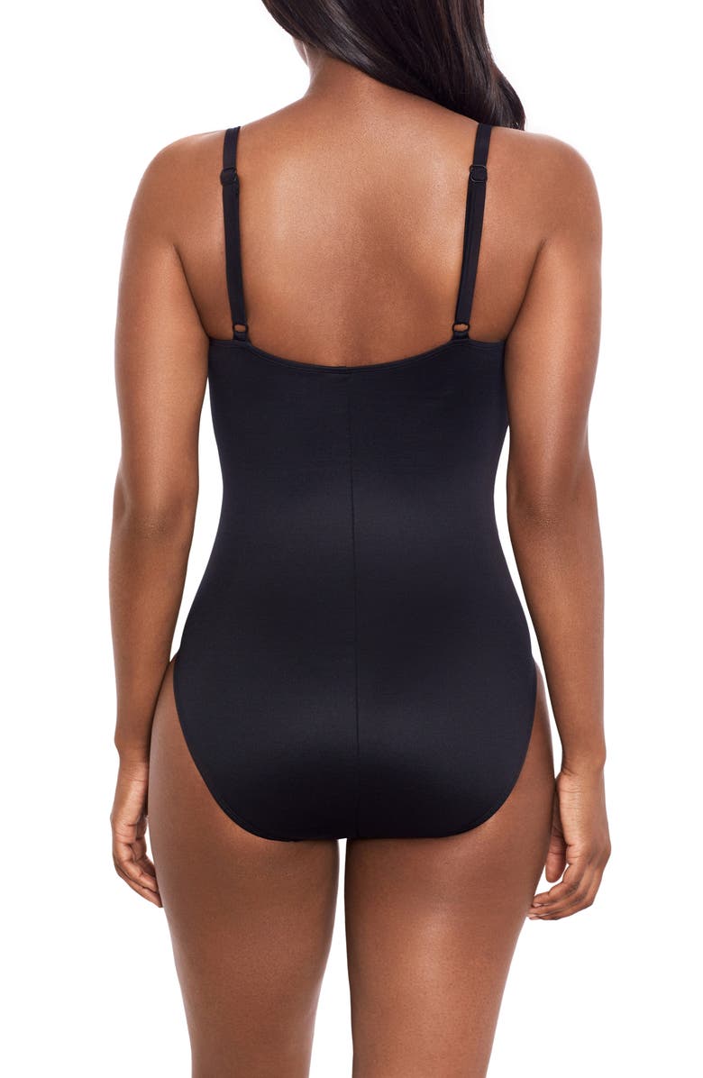 Miraclesuit<sup>®</sup> Spectra Trifecta One-Piece Swimsuit, Alternate, color, Bnz