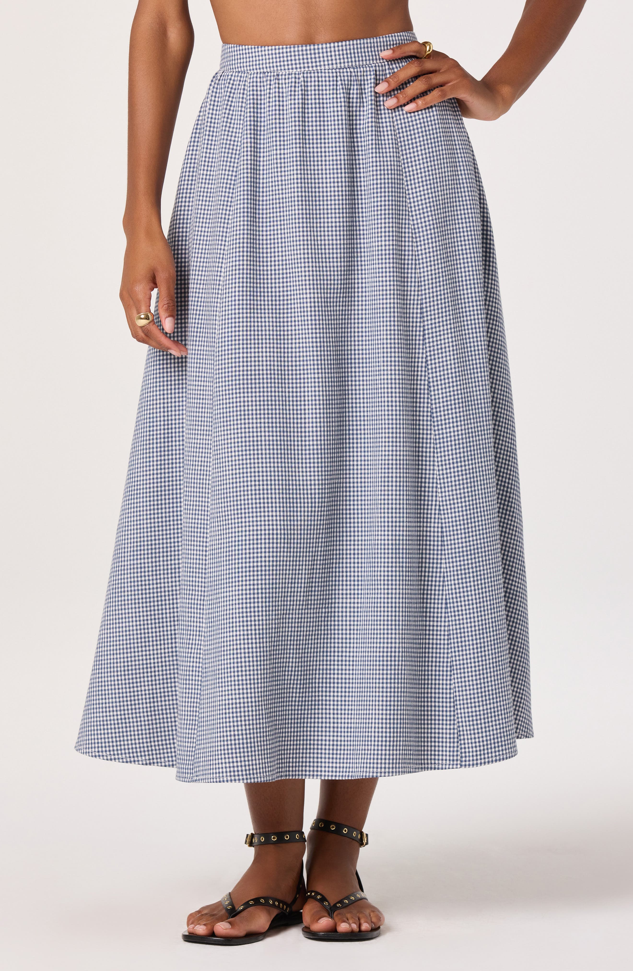 selected BLUE GINGHAM