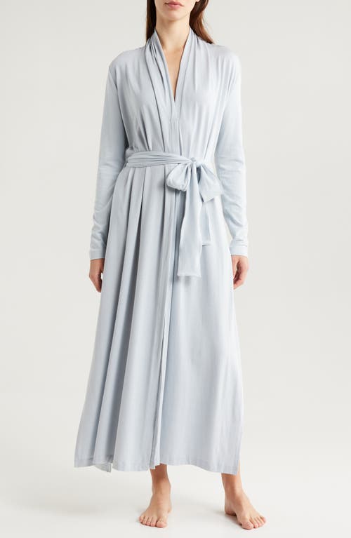 Shop Lunya Slumberknit™ Maxi Robe In Tranquil Blue
