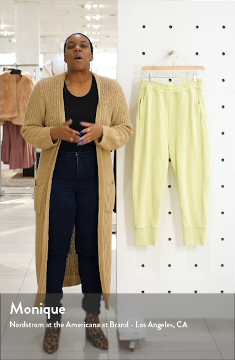 June Bug Crop Sweatpants, sales video thumbnail
