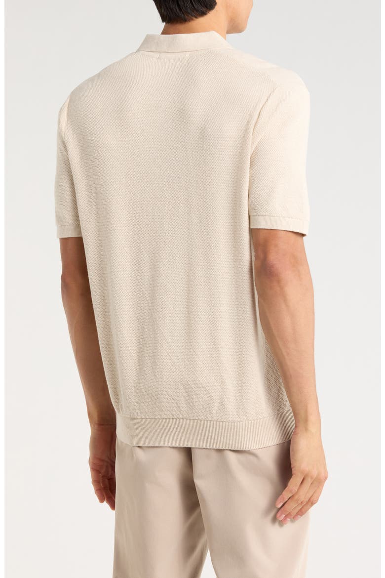 Becker Polo Sweater, Alternate, color, SWAN