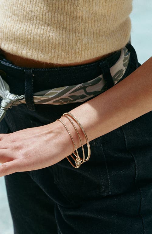 Rc Retro Chic Nut Fairy Bracelets Set In Gold