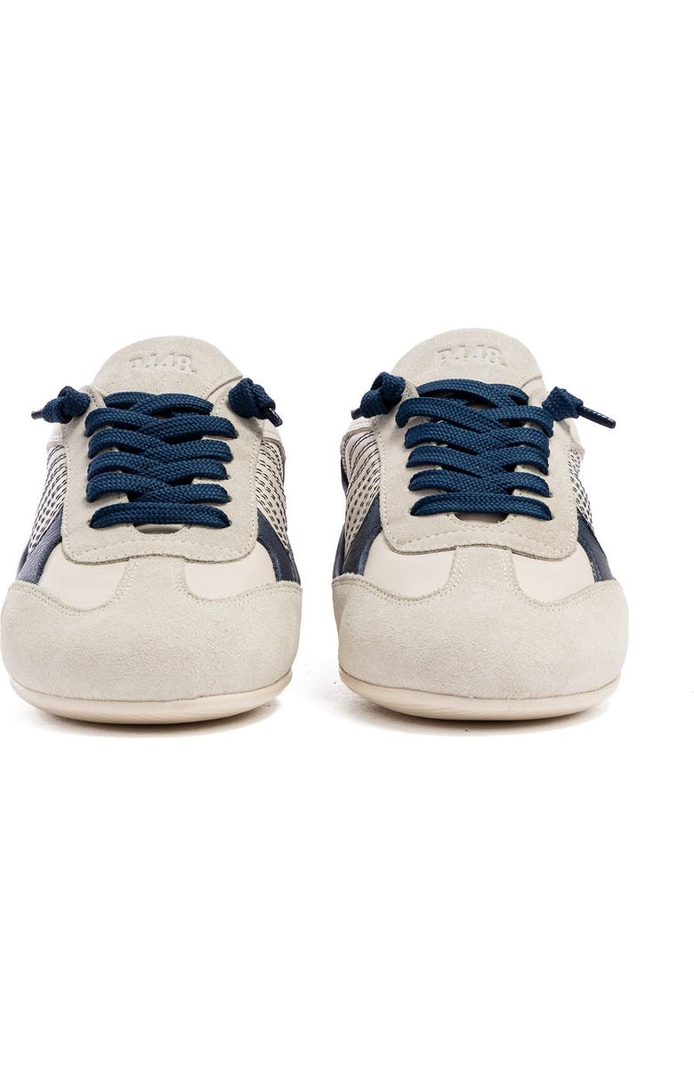 P448 Lisbon Crea Sneaker, Alternate, color, Cream Blue