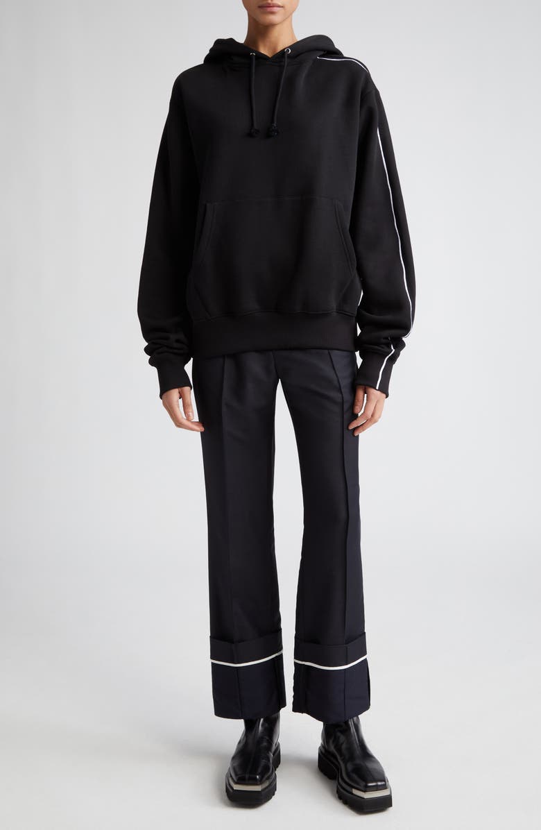 Peter Do Tattoo Cotton Hoodie, Alternate, color, 