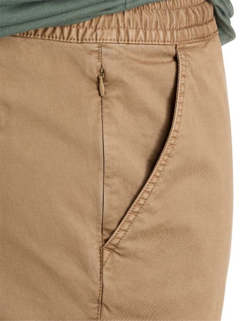 True Nation By Dxl Big & Tall All-day Slim Fit Joggers In Brown
