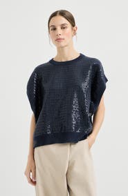 Brunello Cucinelli Dazzling Embroidery sweater