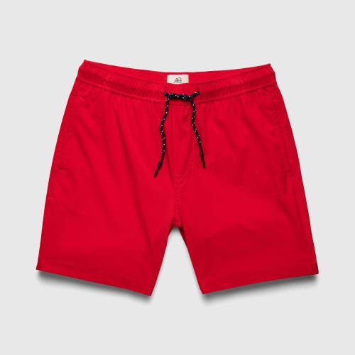 Shop Surfside Supply Co. Jimmy 6.5" Retro Volley In Pompeian Red