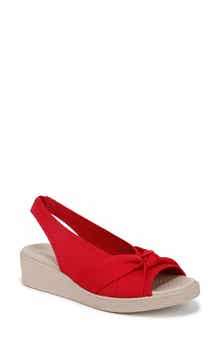 Bell Slingback Wedge Sandal