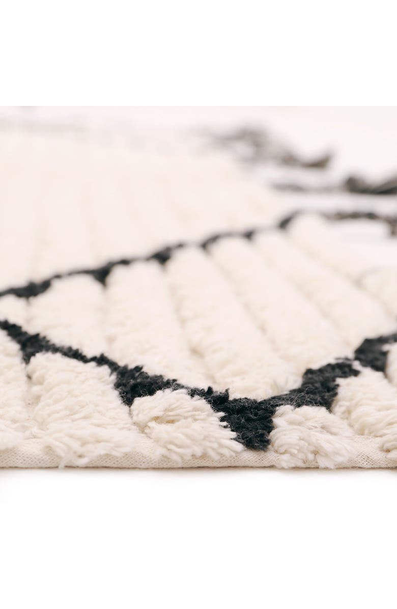 Nattiot Rug Viktor, Alternate, color, Off White / Black