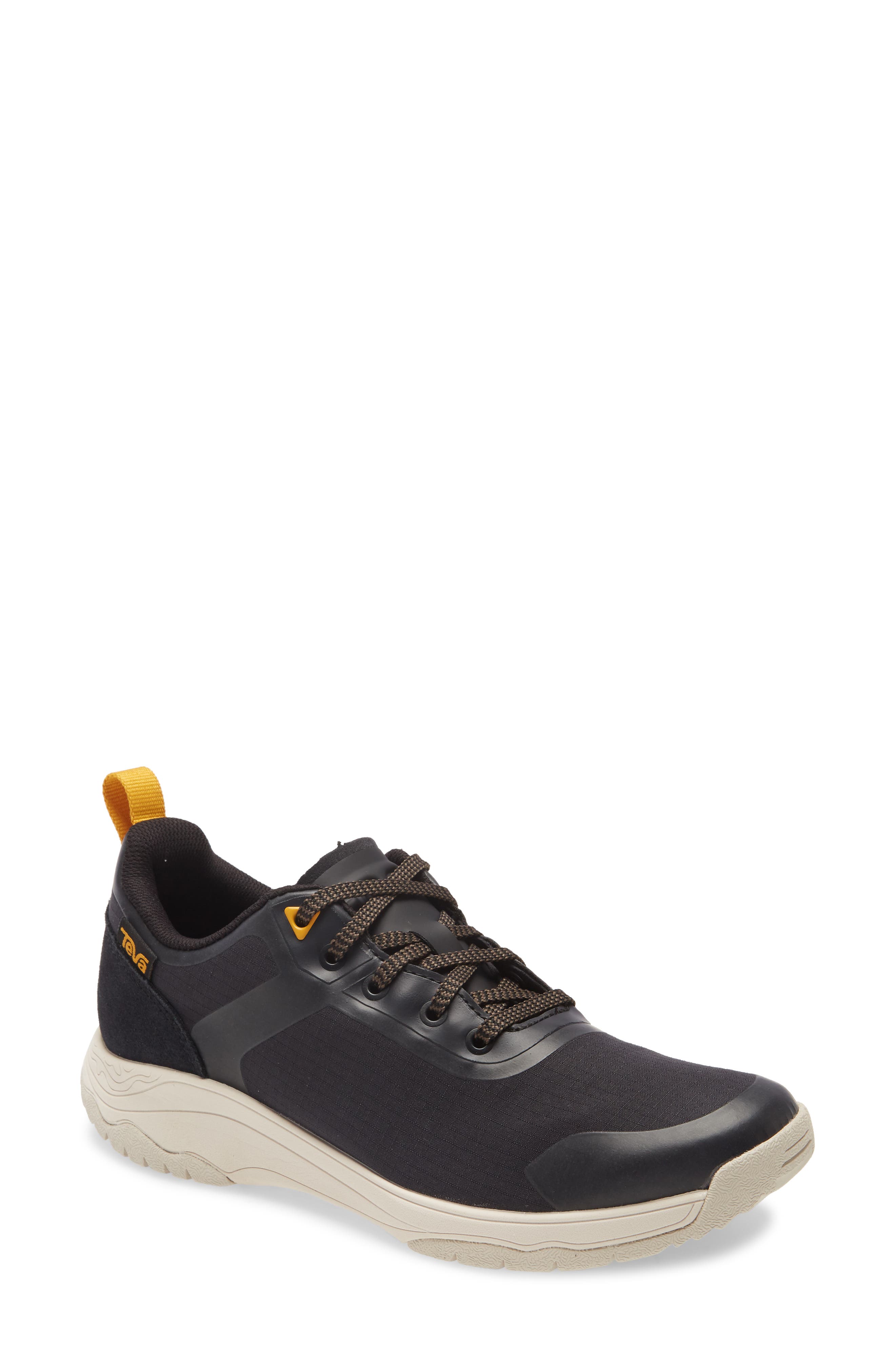 Gateway Water Resistant Hiking Shoe, Main, color, BLACK