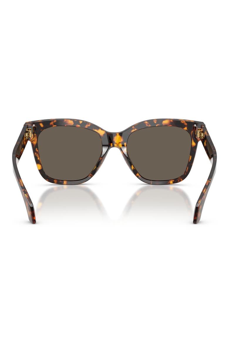 55mm Square Sunglasses, Alternate, color, HAVANA YELLOW / BROWN
