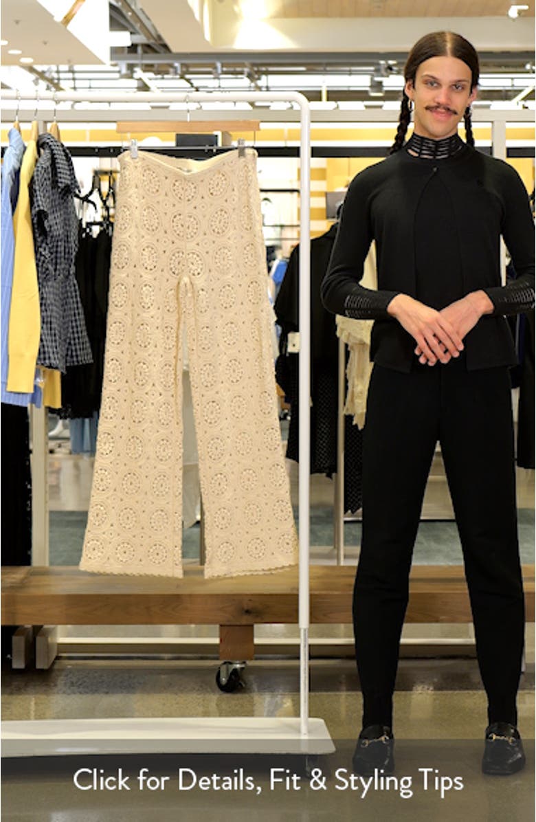 The Crochet Wide Leg Pants, sales video thumbnail