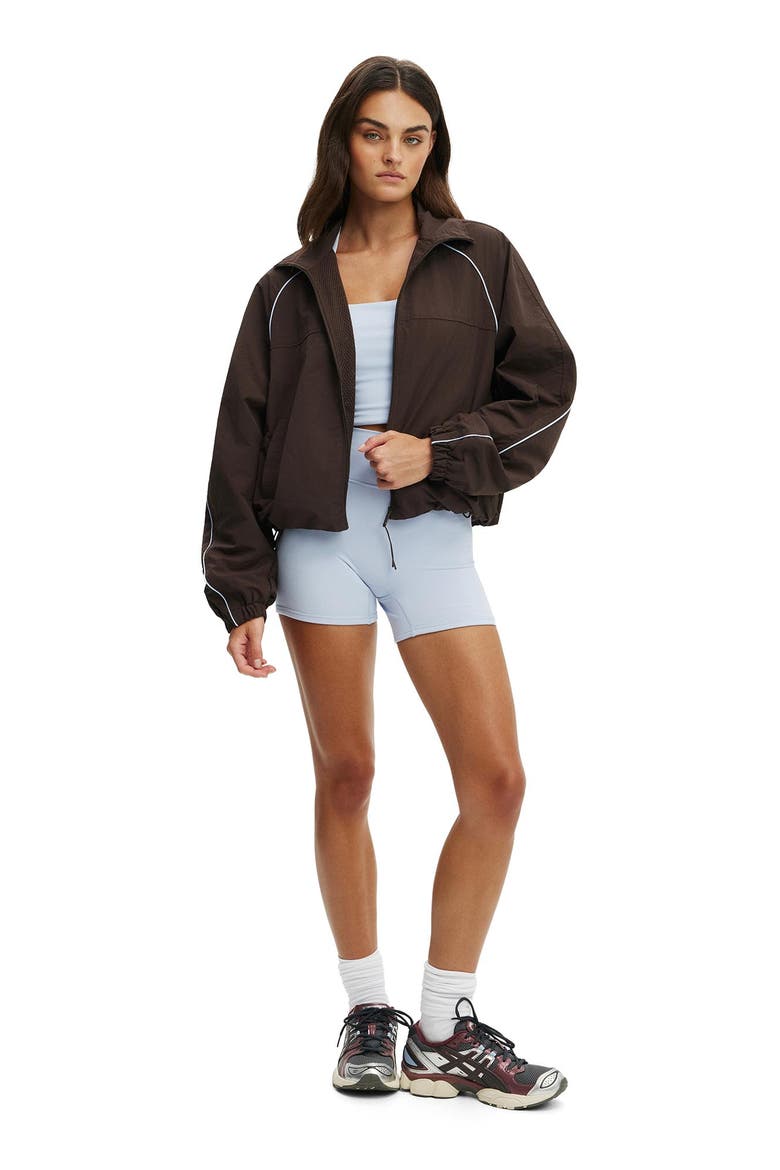 Women's Active Offside Windbreaker, Alternate, color, French Roast