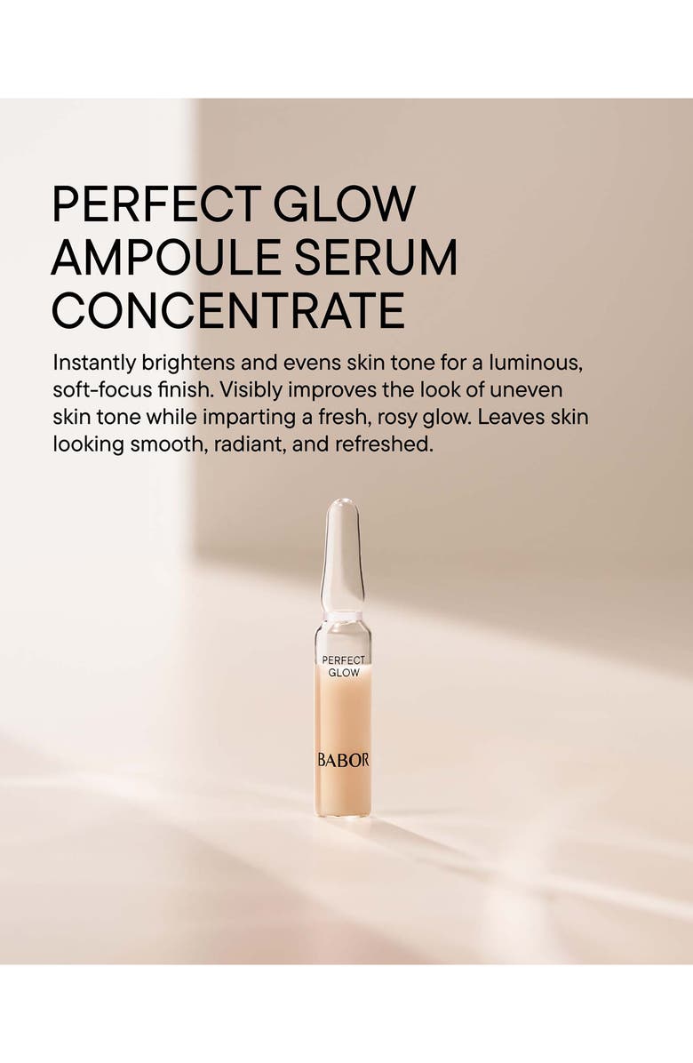 BABOR Perfect Glow Ampoule Concentrates, Alternate, color, 
