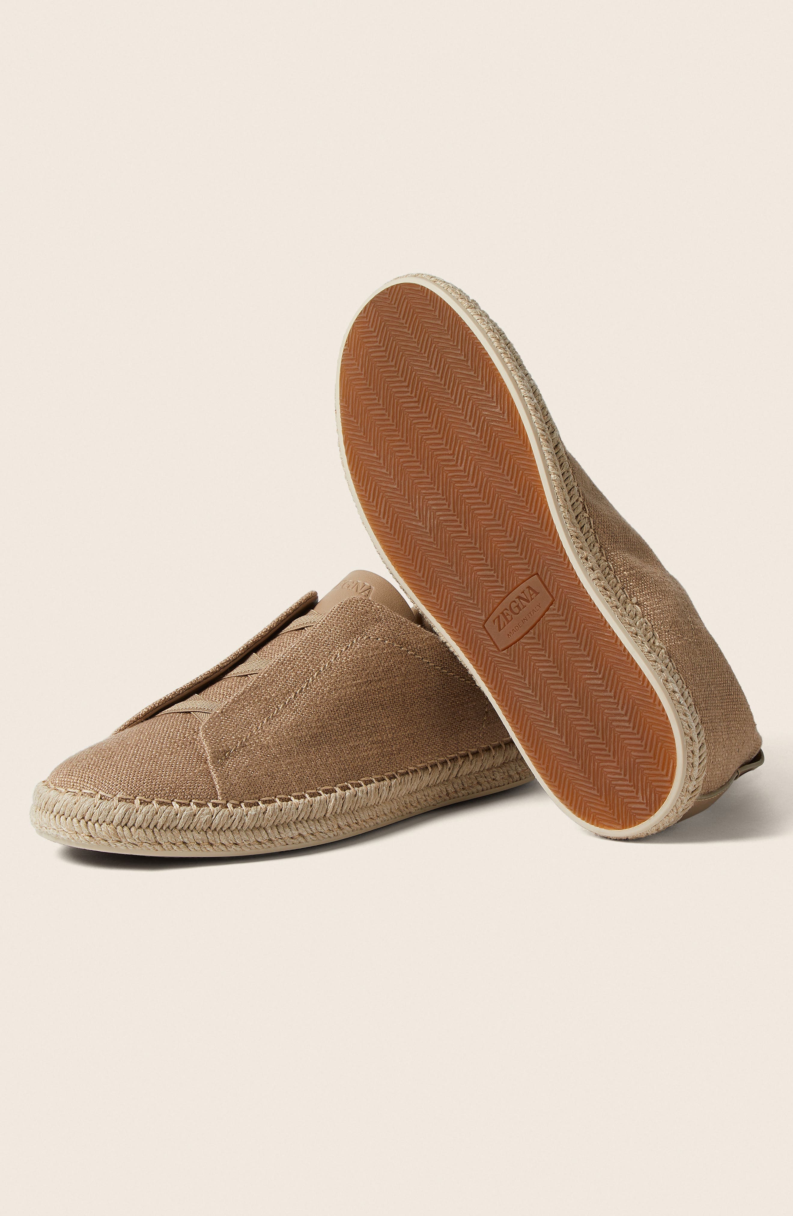 Triple Stitch™ Slip-On Sneaker, Alternate, color, LIGHT BEIGE SOLID