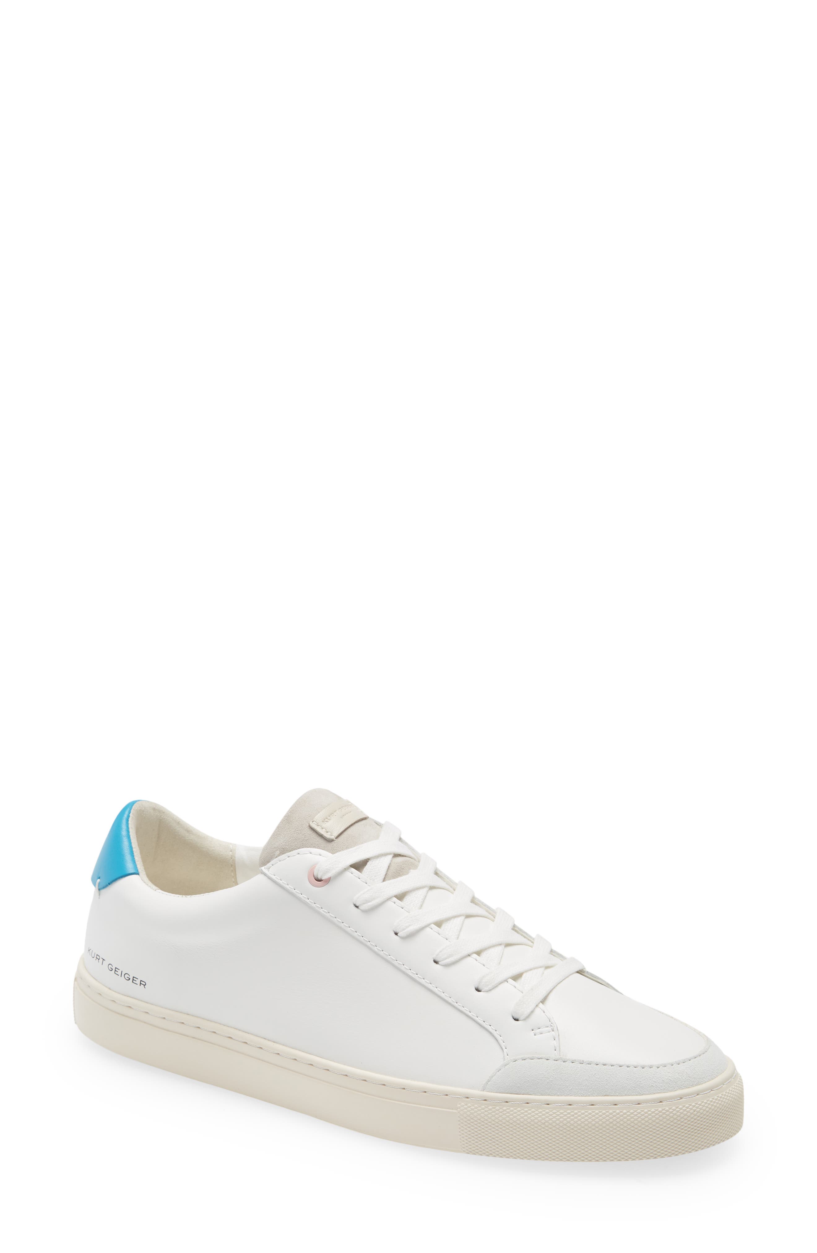 Kurt Geiger London Lane Sneaker, Main, color, White/ Blue