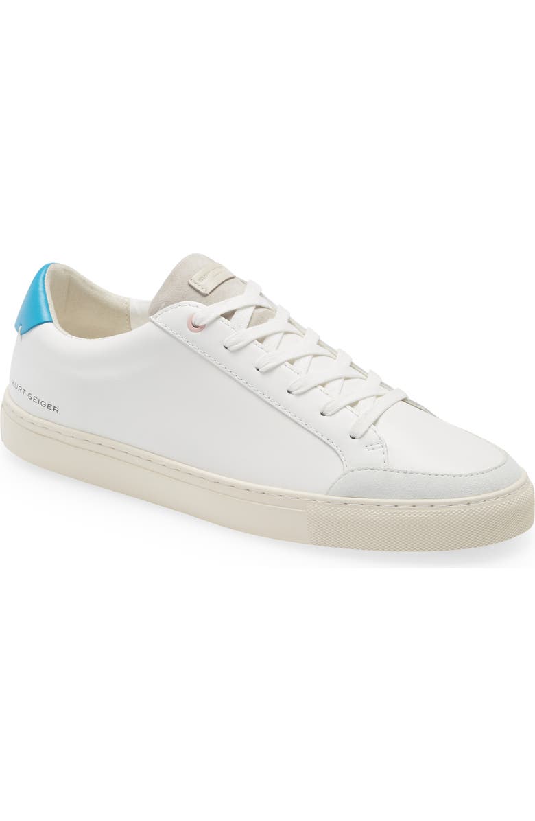 Kurt Geiger London Lane Sneaker, Main, color, White/ Blue