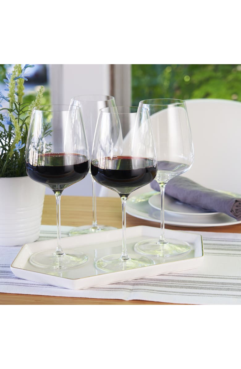 SPIEGELAU Willsberger Bordeaux Wine Glass Set of 4, Alternate, color, Clear