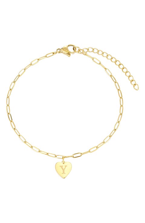Initial Chain Bracelet